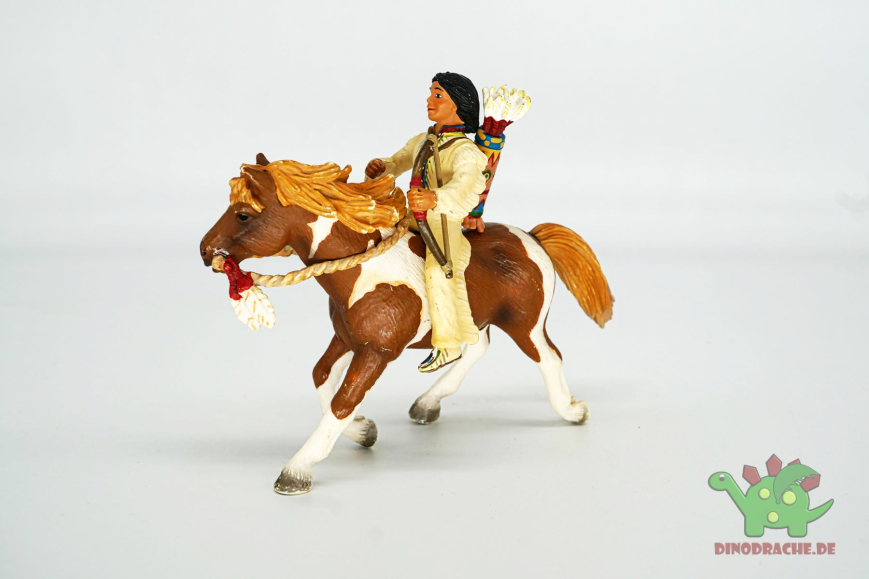 Schleich Sioux Junge auf Pony 70302